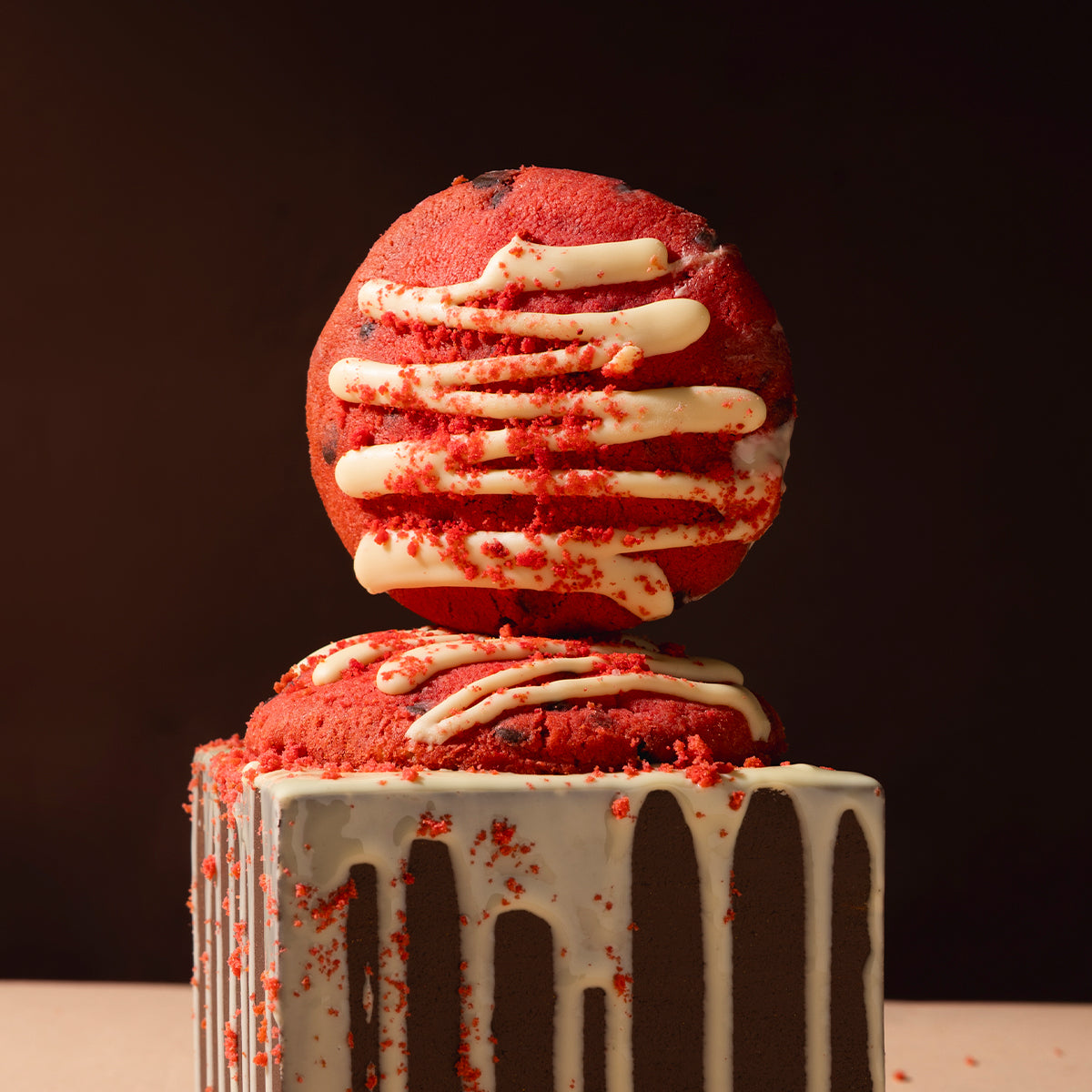 Crumble Cookies Red Velvet